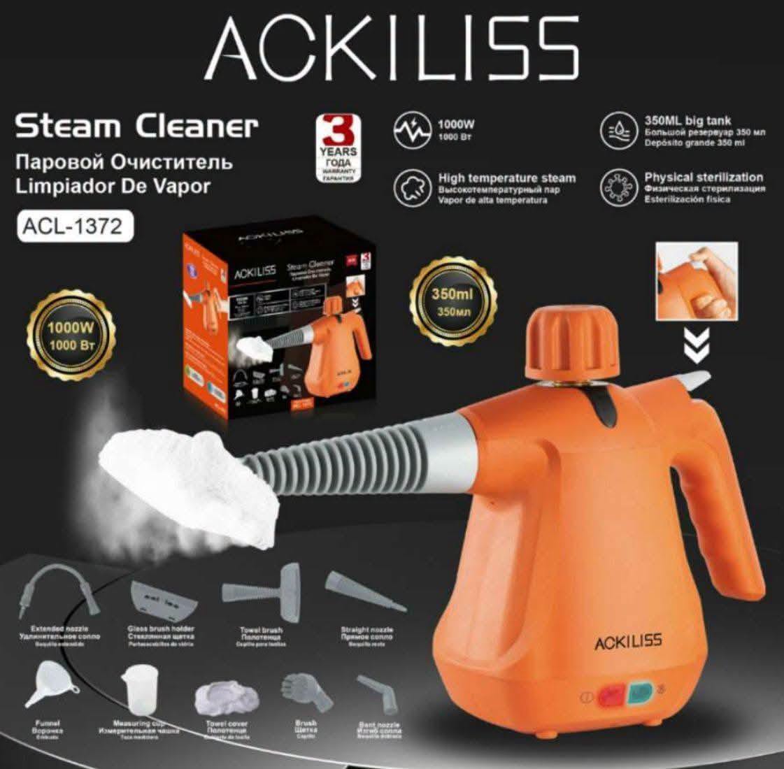 Rechargeable 10-in-1 Steam Cleaner