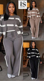 Ladies’ HS Stripe Detail Tracksuit Set