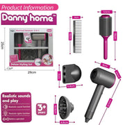 Kiddies Electric Hair Dryer Set