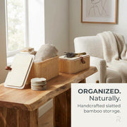Set of 3 Bamboo Storage Boxes – Type 3