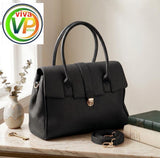 Ladies’ VP Fold-Over Buckle Handbag