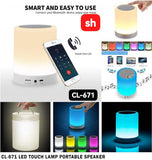 Portable Speaker LED Touch Lamp