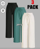 Women’s Long Jerry Pants 3 Pack