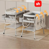 SH 3-In-1 Baby Bathtub With Changing Table
