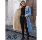 Ladies’ AC Denim Long Coat