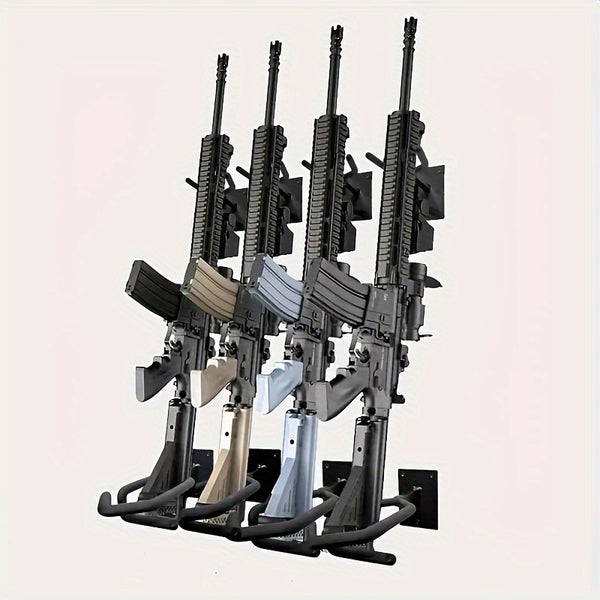 Metal Gun Rack Wall Mount Rack Set, Ideal for Gun Display & Garage Sto ...