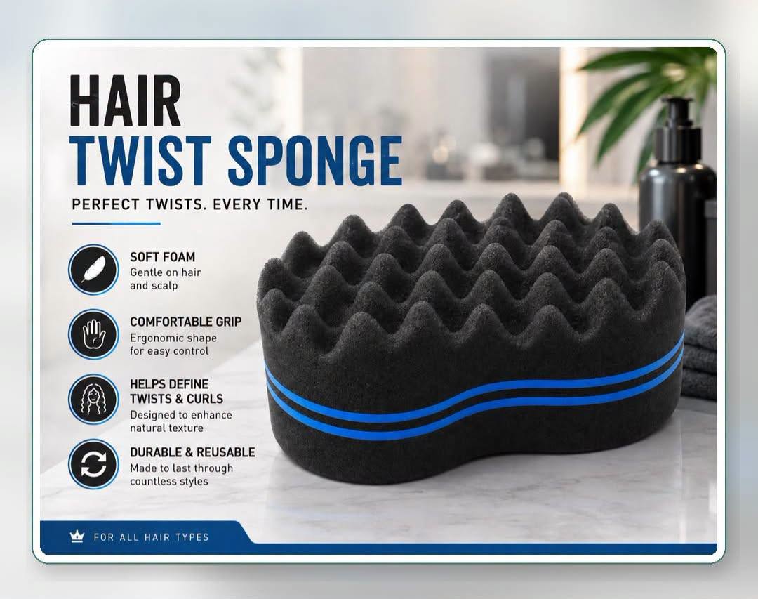 Hair Twist Sponge