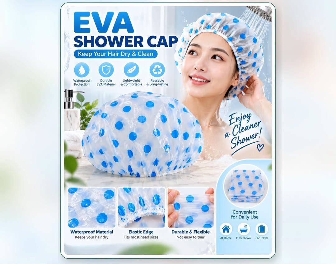 EVA Shower Cap