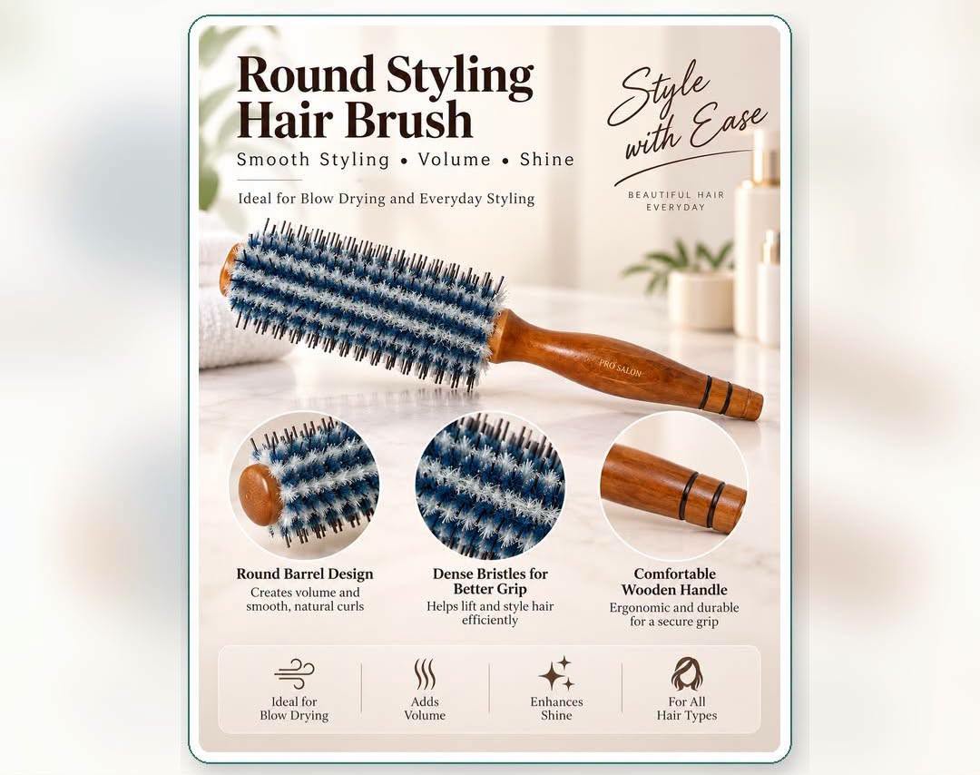 Round Hair Brush