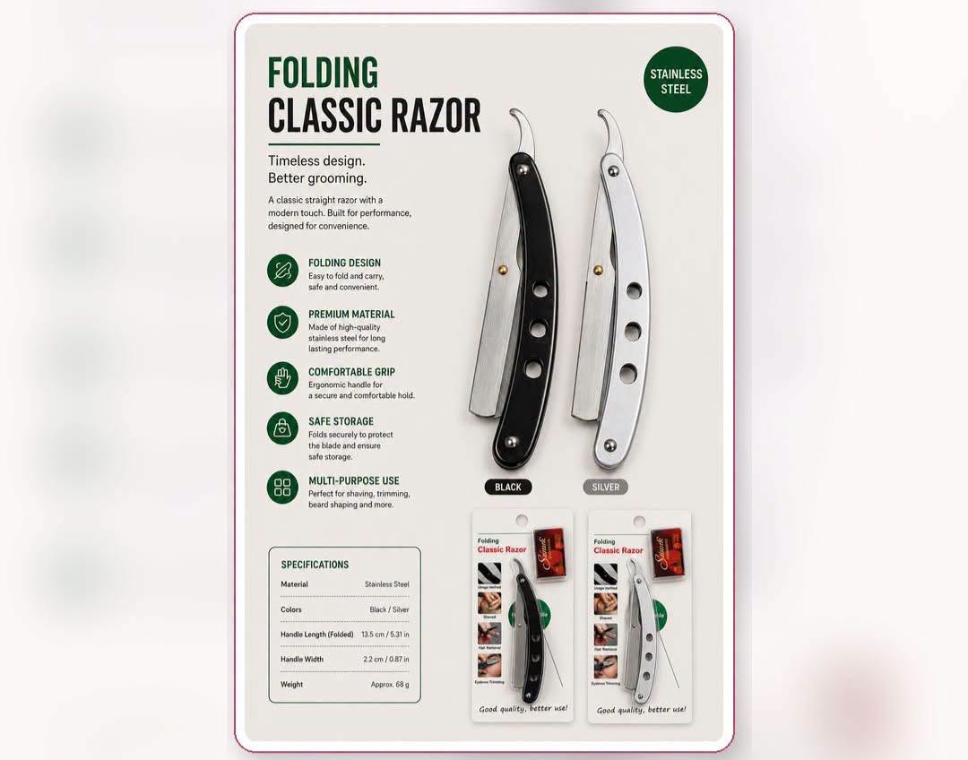 Folding Classic Razor