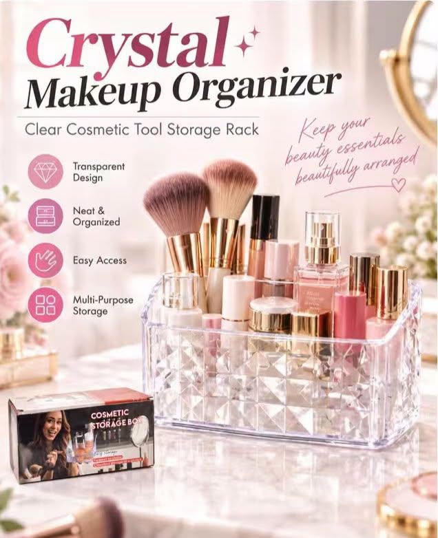Crystal Makeup Organiser
