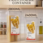 Multi-Purpose 2pc Pasta Storage Container Set