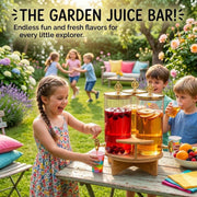 Rotatable 3-Tank Juice Dispenser