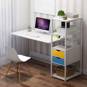 Computer Desk With Bookshelf