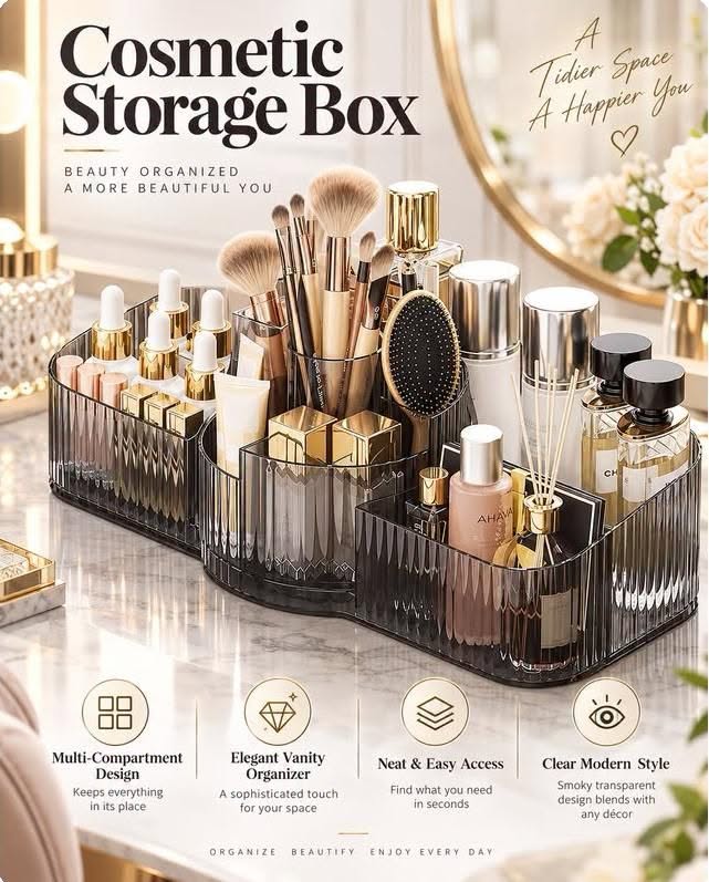 Cosmetic Desktop Storage Box