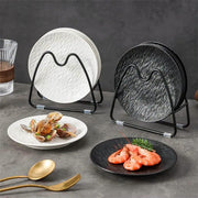 Textured Ceramic Side Plate Set of 2