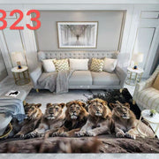 Animal 3D Carpets - 1.5m x 2m