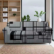 New Designs Sofa Covers - 2 + 2 + 1 + 1 Seater Set