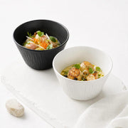 Textured Ceramic Bowl Set of 2