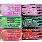 6PC Christmas Knife Set