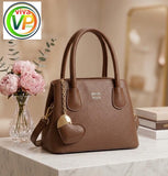 Ladies’ VP Handbag With Heart Chain