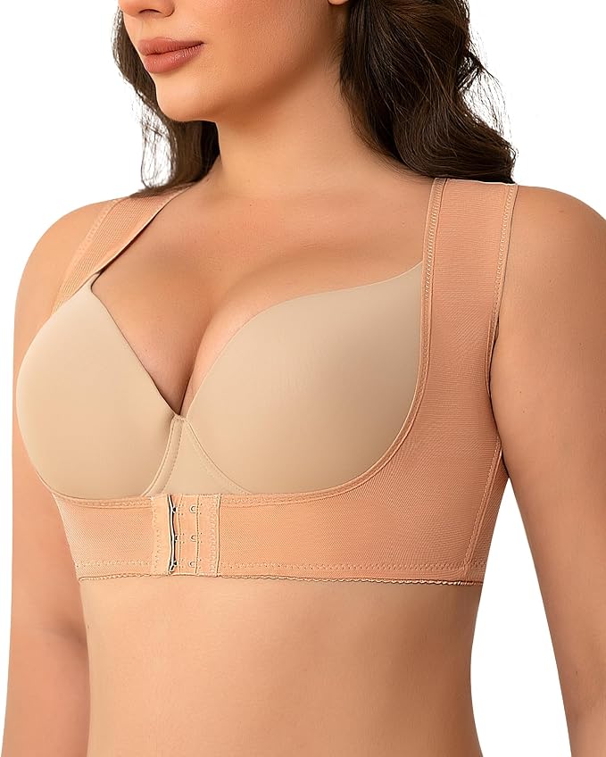 Posture Corrector for Women Chest Brace Push Up Back Support Bra