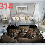 Animal 3D Carpets - 1.5m x 2m