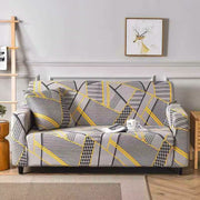 New Designs Sofa Covers - 2 + 2 + 1 + 1 Seater Set