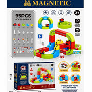 Magnetic Train Track - 95 Piece Set