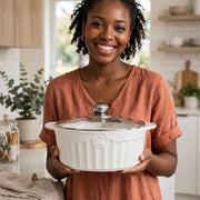Ceramic Casserole Set - 3 Piece