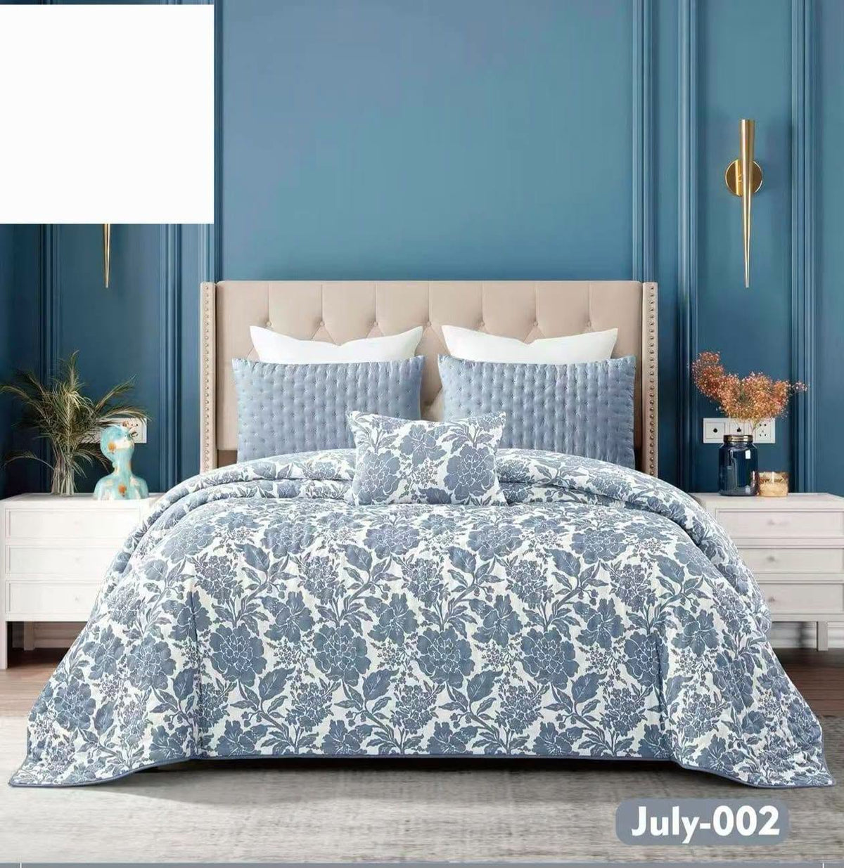 July 4-Piece Bedspread Set - Super King