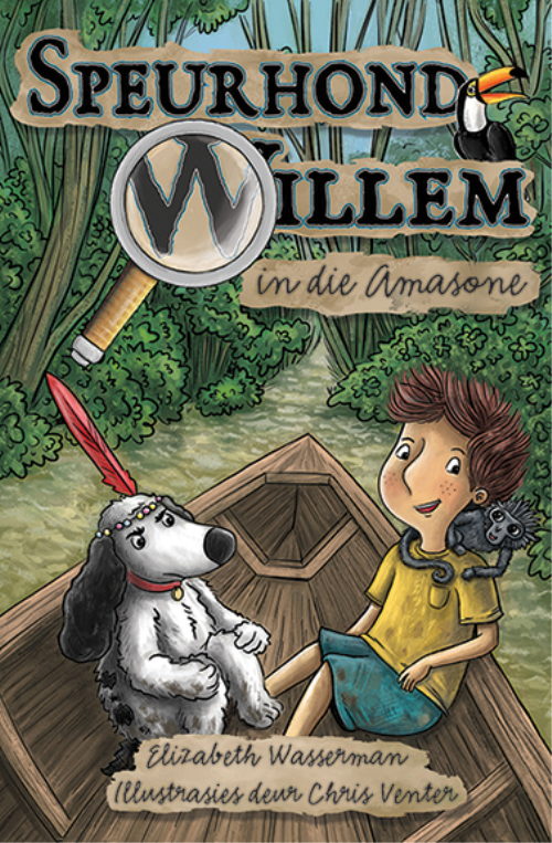 Speurhond Willem in die Amasone