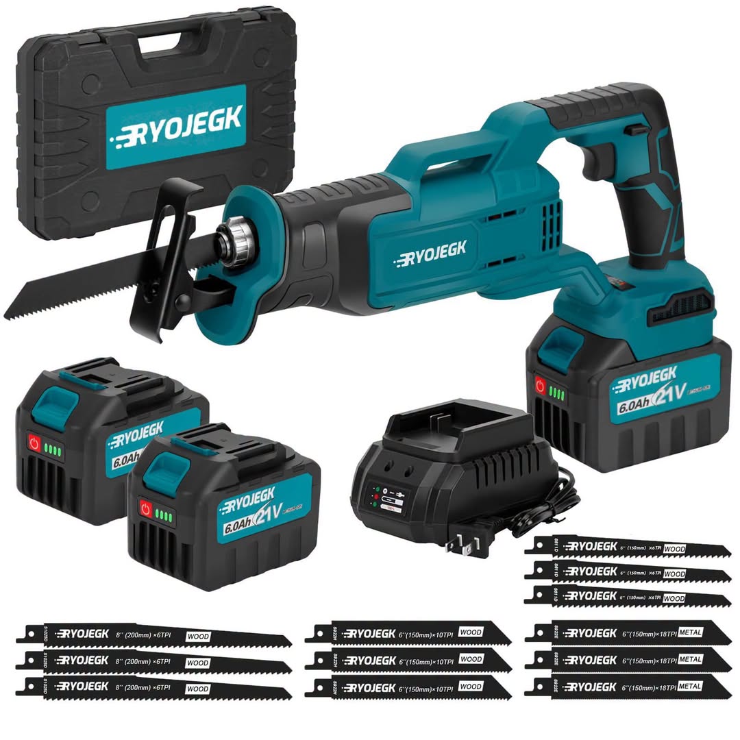 Cordless Reciprocating Saw Set