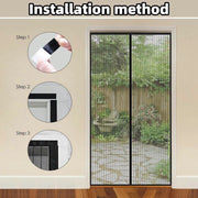Magic Magnetic Mesh Door