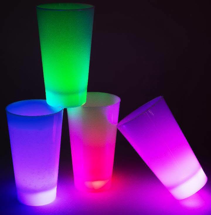 Light-Up Drinking Cups – Pack of 6