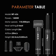 High Speed Hot Air Styling Comb