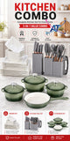 Kitchen Dinnerware And Cookware Combo
