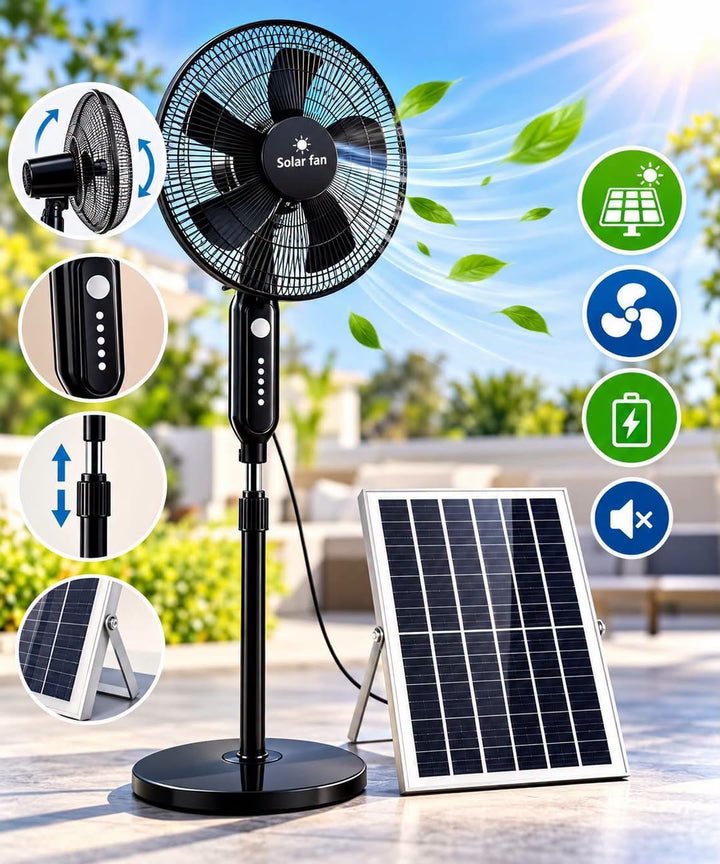 Solar Fan 16 Inch