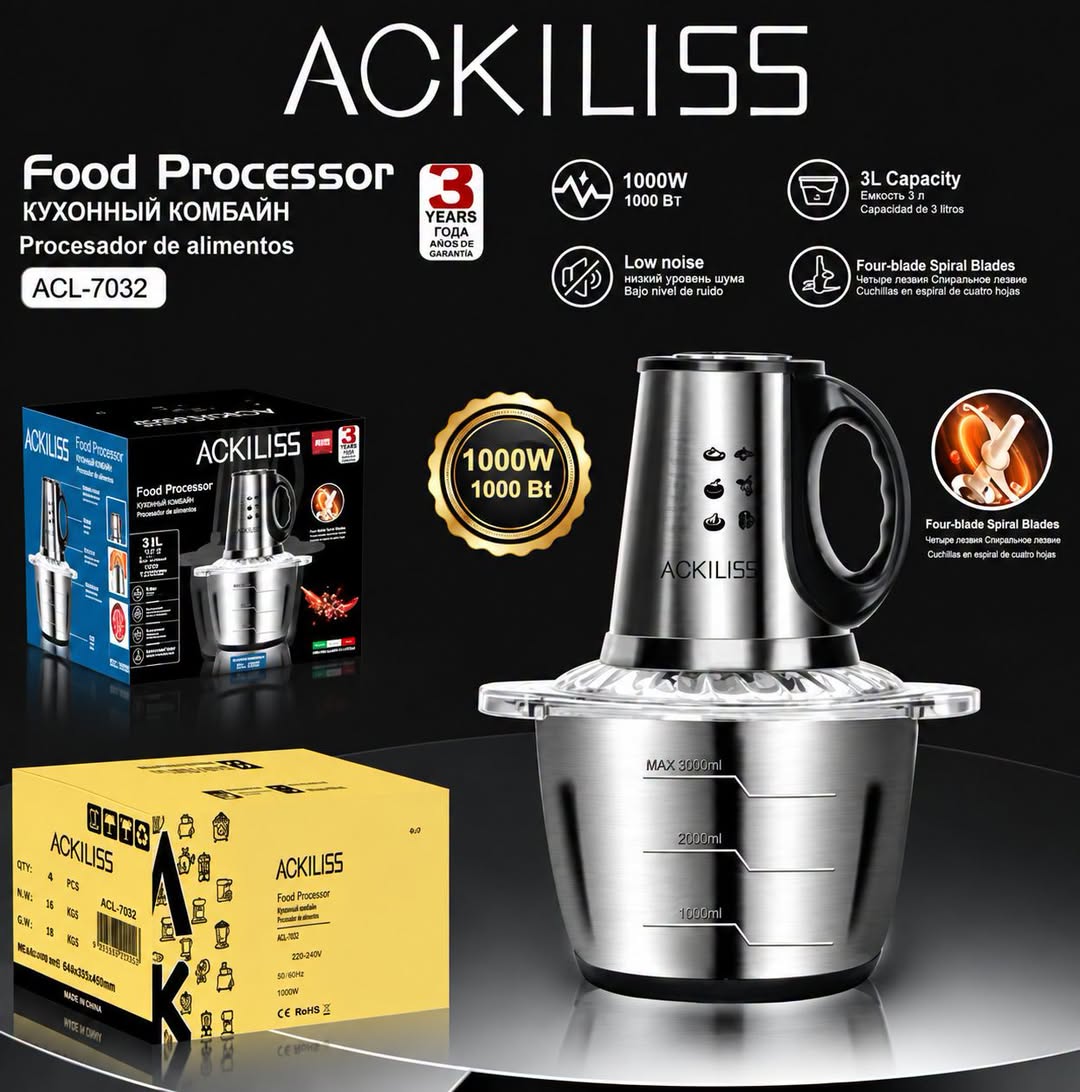 3L Food Processor