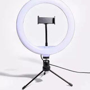 LED Ring Light with Mini Tripod & Phone Holder