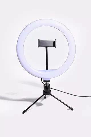 LED Ring Light with Mini Tripod & Phone Holder