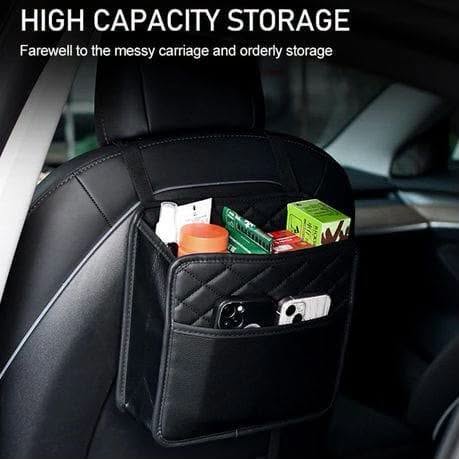 Quilted Car Seat Storage Organiser
