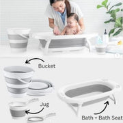 Foldable Baby Bath Set