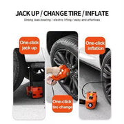 Electric Floor Jack Set
