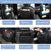 Quilted Car Seat Storage Organiser