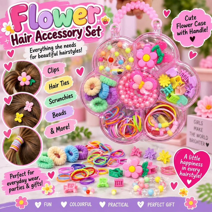 Flower Hair Accessory Set
