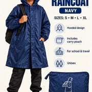 Kids Hooded Raincoat