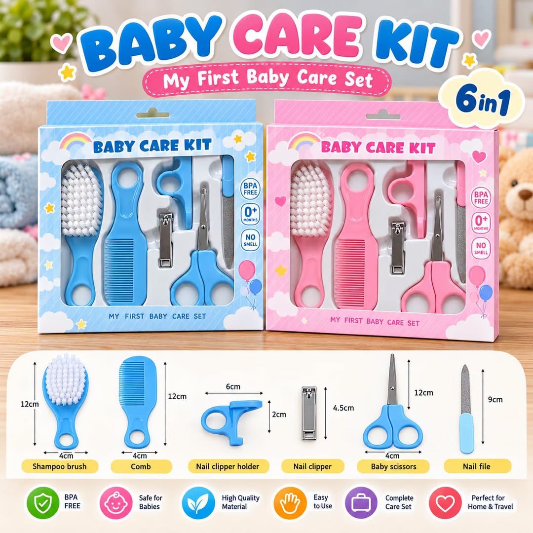 Baby Care Kit - 6 Piece