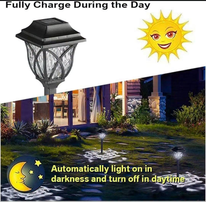 Solar Peg Garden Lights - Set of 6