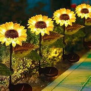 Solar Sunflower Garden Lights